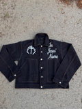 IJN DENIM JACKET (BLACK)